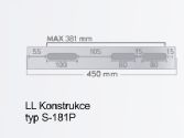 LL konstrukce na zeď